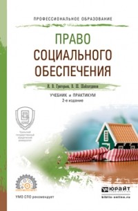 Владимир Шамильевич Шайхатдинов - Право социального обеспечения 2-е изд. , пер. и доп. Учебник и практикум для СПО