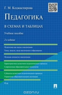 Галина Коджаспирова - Педагогика в схемах и таблицах. Учебное пособие