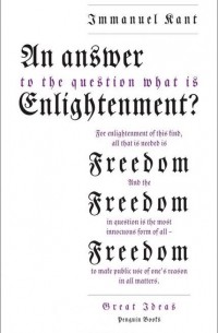 An Answer to the Question: 'What Is Enlightenment?'