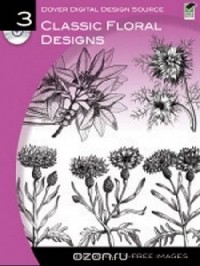 Dover - Classic Floral Designs + CD