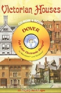 Dover - Victorian Houses CD-ROM and Book