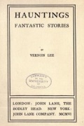 Vernon Lee - Hauntings