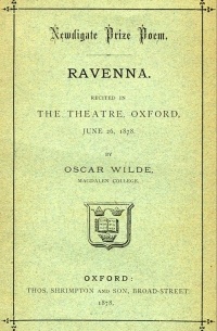 Oscar Wilde - Ravenna