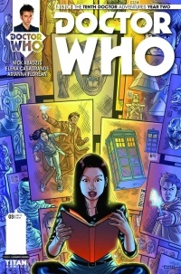 Ник Абадзис - Doctor Who: The Tenth Doctor Year Two. Cindy, Cleo and the Magic Sketchbook
