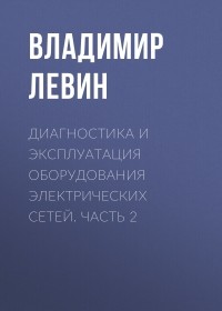 Владимир Левин - Диагностика и эксплуатация оборудования электрических сетей. Часть 2