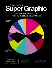 Тим Леонг - Super Graphic. Вселенная комиксов сквозь схемы и диаграммы