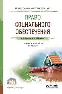 Владимир Шамильевич Шайхатдинов - Право социального обеспечения 4-е изд. , пер. и доп. Учебник и практикум для СПО