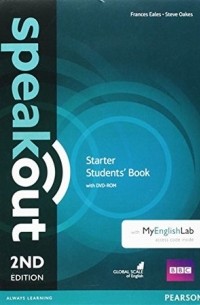  - Speakout Starter 2nd Edition Students' Book with DVD-ROM and MyEnglishLab Access Code Pack