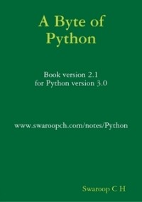 Swaroop C H - A Byte of Python