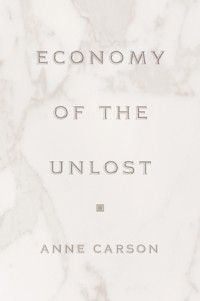 Энн Карсон - Economy of the Unlost
