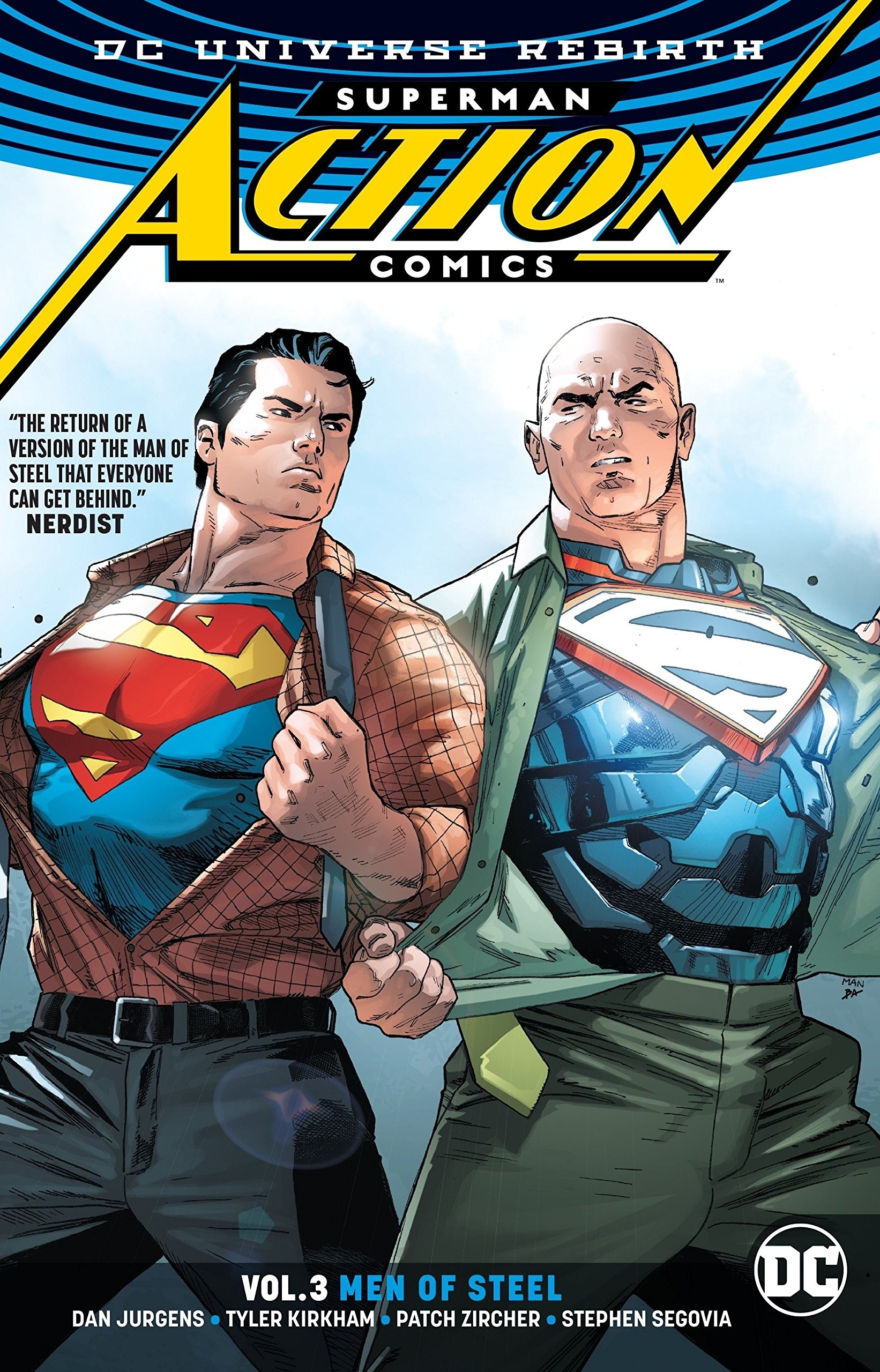 Superman Action Comics Vol 3 Men Of Steel