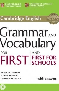  - Grammar and Vocabulary for First and First for Schools Book with Answers