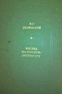 Виссарион Белинский - Взгляд на русскую литературу