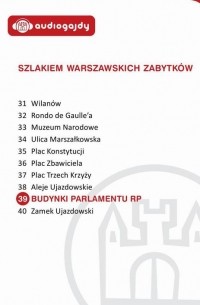 Ewa Chęć - Budynki Parlamentu RP. Szlakiem warszawskich zabytk?w