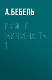 Фердинанд Август Бебель - Из моей жизни: Часть 1