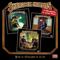 Arthur Conan Doyle - Sherlock Holmes - Die geheimen Fälle des Meisterdetektivs, Box 4: Folgen 11, 13, 14 (сборник)