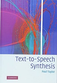 Пол Тейлор - Text-to-Speech Synthesis