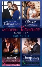  - Modern Romance March 2017 Books 1 - 4