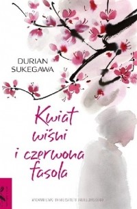 Kwiat wiśni i czerwona fasola