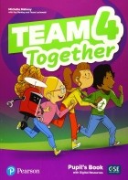 Кей Бентли - Team Together 4 Pupil&#039;s Book +eBook +Audio CD-ROM