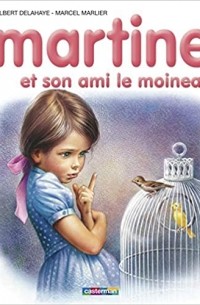 Martine et son ami le moineau