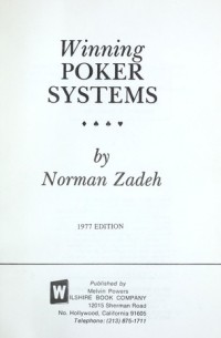 Winning Poker Systems