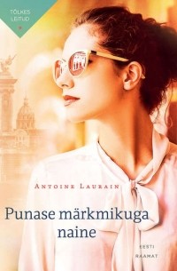 Punase märkmikuga naine