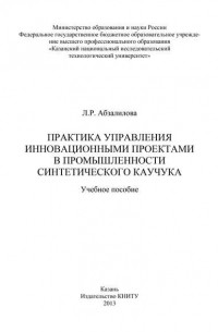 Практика управления инновационными проектами в промышленности синтетического каучука