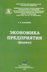 Раиса Каманина - Экономика предприятия