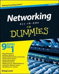 Doug  Lowe - Networking All-in-One For Dummies