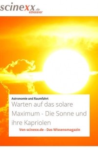 Warten auf das solare Maximum