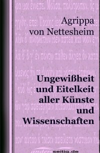 Ungewißheit und Eitelkeit aller Künste und Wissenschaften