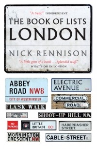 Ник Реннисон - The Book Of Lists London