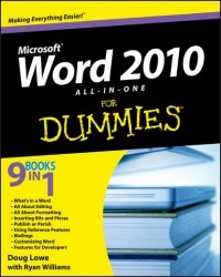 Doug  Lowe - Word 2010 All-in-One For Dummies