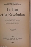 Le Tsar et la Révolution