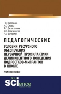 Галина Владимировна Палаткина - Педагогические условия ресурсного обеспечения первичной профилактики делинквентного поведения подростков-мигрантов в школе. Учебное пособие