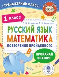 Е. Э. Кочурова - Русский язык. Математика. Повторение пройденного. 1 класс