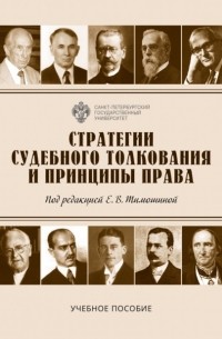 Е. В. Тимошина - Стратегии судебного толкования и принципы права. Учебное пособие