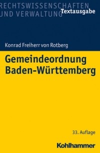 Gemeindeordnung Baden-W?rttemberg