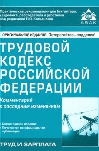 Галина Касьянова - Трудовой кодекс Российской Федерации. Комментарий к последним изменениям