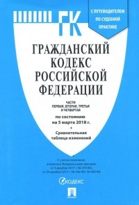  - Гражданский кодекс РФ на 05.03. 18 