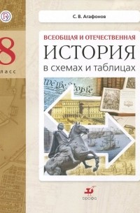 Сергей Агафонов - История в схемах и таблицах. 8 класс. Дидактические материалы