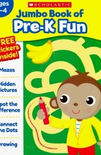 Jumbo Book of Pre-K Fun Workbook