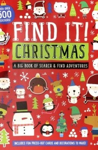 Find It! Christmas. Sticker book