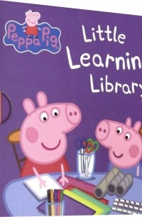 Peppa Pigs Little Learning Library. 4-book set