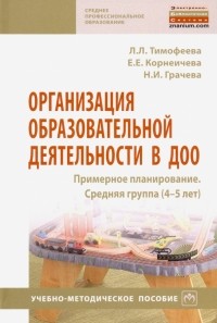  - Организация образовательной деятельности в ДОО. Примерное планирование. Средняя группа 