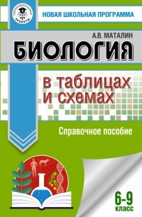 ОГЭ Биология в таблицах и схемах. 6-9 классы