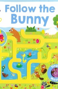 Maze Book. Follow the Bunny