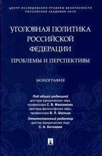  - Уголовная политика Российской Федерации. Проблемы и перспективы. Монография