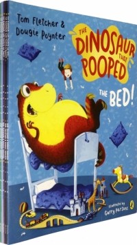  - The Dinosaur that Pooped Series 5 Books Collection Set